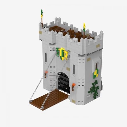 BlueBrixx Pro 108394 – Burg Bärenfels: Torhaus aus Klemmbausteinen mit 1003 Bauelementen. Kompatibel mit Anderen Klemmbausteinen. Lieferung in Originalverpackung. BlueBrixx Pro 108394 – Burg Bärenfels: Torhaus aus Klemmbausteinen mit 1003 Bauelementen. Kompatibel mit Anderen Klemmbausteinen. Lieferung in Originalverpackung. von BlueBrixx