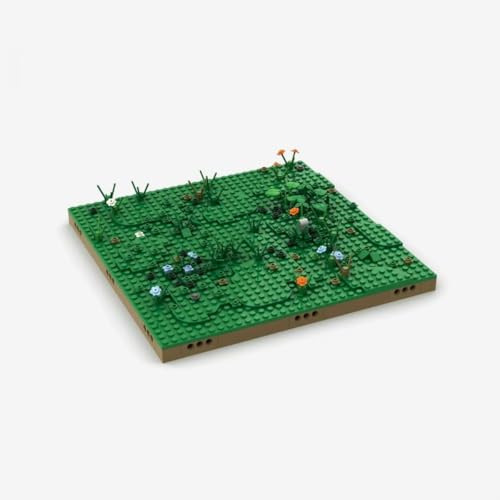 BlueBrixx Pro 108484 – Modulares Landschaftssystem: Wiese aus Klemmbausteinen mit 284 Bauelementen BlueBrixx Pro 108484 – Modulares Landschaftssystem: Wiese aus Klemmbausteinen mit 284 Bauelementen von BlueBrixx