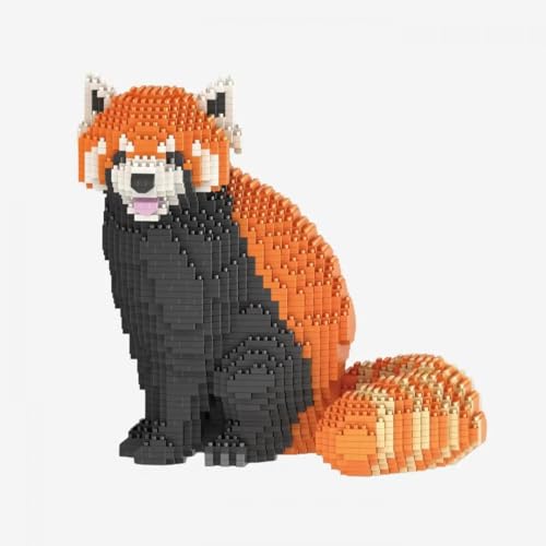 BlueBrixx Pro 108594 – Kleiner Panda (Diamond Blocks) aus Klemmbausteinen mit 2667 Bauelementen von BlueBrixx