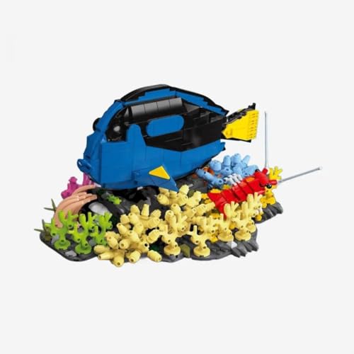 BlueBrixx Pro 108672 – Paletten-Doktorfisch aus Klemmbausteinen mit 1261 Bauelementen BlueBrixx Pro 108672 – Paletten-Doktorfisch aus Klemmbausteinen mit 1261 Bauelementen von BlueBrixx