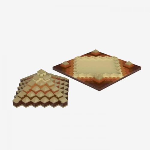 BlueBrixx Pro 108704-3D-Puzzle: Pyramide, 522 Klemmbausteine, 3D-Puzzle-Set, Geschenk für Puzzle-Fans, Standardsteine, Bausteine der Pro-Serie BlueBrixx Pro 108704-3D-Puzzle: Pyramide, 522 Klemmbausteine, 3D-Puzzle-Set, Geschenk für Puzzle-Fans, Standardsteine, Bausteine der Pro-Serie von BlueBrixx