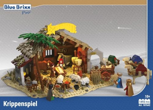 BlueBrixx Pro Krippenspiel – Klemmbaustein-Set bestehend aus 1493 Bauelementen – Artikel-Nr. 107642 – Kompatibel mit Klemmbausteinen Anderer Hersteller BlueBrixx Pro Krippenspiel – Klemmbaustein-Set bestehend aus 1493 Bauelementen – Artikel-Nr. 107642 – Kompatibel mit Klemmbausteinen Anderer Hersteller von BlueBrixx
