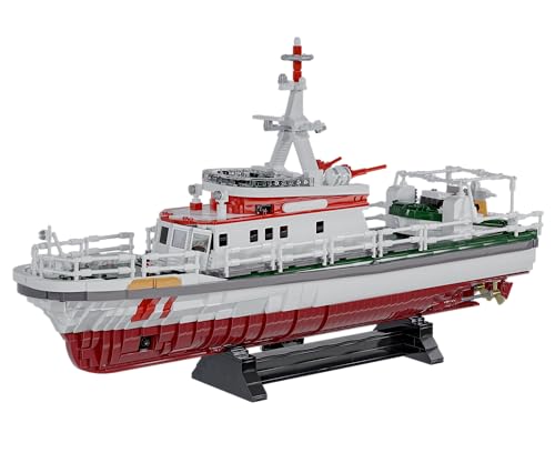 BlueBrixx Pro Seenotrettungskreuzer der DGzRS – Klemmbaustein-Set bestehend aus 2958 Bauelementen – Artikel-Nr. 107004 – Kompatibel mit Klemmbausteinen Anderer Hersteller BlueBrixx Pro Seenotrettungskreuzer der DGzRS – Klemmbaustein-Set bestehend aus 2958 Bauelementen – Artikel-Nr. 107004 – Kompatibel mit Klemmbausteinen Anderer Hersteller von BlueBrixx
