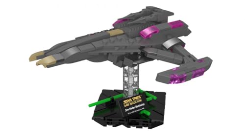 BlueBrixx Pro Star Trek Jem'Hadar Battleship – Deep Space Nine – Modellbausatz für Erwachsene und Kinder, Klemmbausteine-Set aus 306 Teilen, Detailliertes Raumschiff, Offizielle Lizenz, 105695 BlueBrixx Pro Star Trek Jem'Hadar Battleship – Deep Space Nine – Modellbausatz für Erwachsene und Kinder, Klemmbausteine-Set aus 306 Teilen, Detailliertes Raumschiff, Offizielle Lizenz, 105695 von BlueBrixx