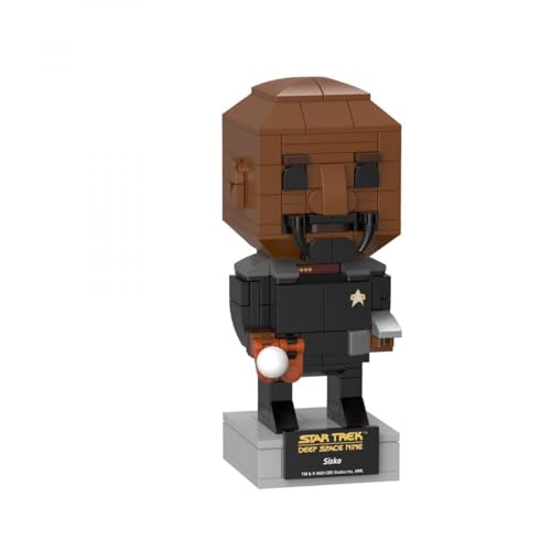 BlueBrixx Pro Star Trek Sisko – Brick Buddy Figur aus „Deep Space Nine“ – Bausatz mit 187 Klemmbausteinen – offiziell lizenziert – für Kinder und Erwachsene – 105703 BlueBrixx Pro Star Trek Sisko – Brick Buddy Figur aus „Deep Space Nine“ – Bausatz mit 187 Klemmbausteinen – offiziell lizenziert – für Kinder und Erwachsene – 105703 von BlueBrixx