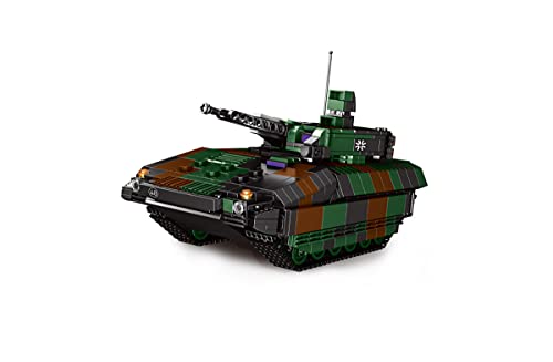 BlueBrixx Schützenpanzer Puma – Marke Xingbao – Bundeswehr Klemmbaustein-Set – Artikel-Nr. 06042 – Bestehend aus 1238 Bauelementen – Kompatibel mit Klemmbausteinen Anderer Hersteller von BlueBrixx