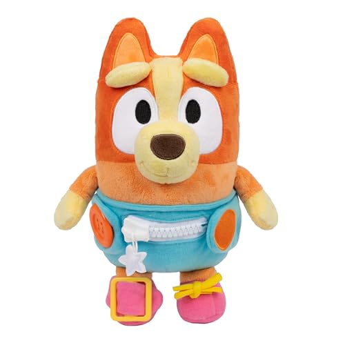 Anziehspaß Baby Bingo, das Anziehen von Baby Bingo trainiert feinmotorische Fähigkeiten, superweiche, 25,4 cm große Plüschfigur mit Knöpfen, Reißverschluss, Schnalle und Schnürsenkeln Anziehspaß Baby Bingo, das Anziehen von Baby Bingo trainiert feinmotorische Fähigkeiten, superweiche, 25,4 cm große Plüschfigur mit Knöpfen, Reißverschluss, Schnalle und Schnürsenkeln von BlueY