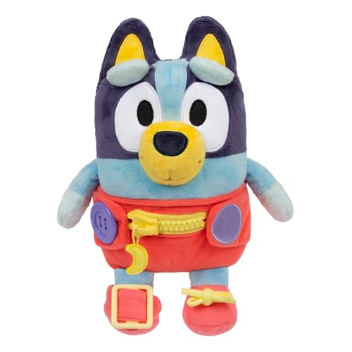 BlueY Anziehspaß Baby, Anziehen von Baby trainiert feinmotorische Fähigkeiten, superweiche, 25,4 cm große Plüschfigur mit Knöpfen, Reißverschluss, Schnalle und Schnürsenkeln. BlueY Anziehspaß Baby, Anziehen von Baby trainiert feinmotorische Fähigkeiten, superweiche, 25,4 cm große Plüschfigur mit Knöpfen, Reißverschluss, Schnalle und Schnürsenkeln. von BlueY