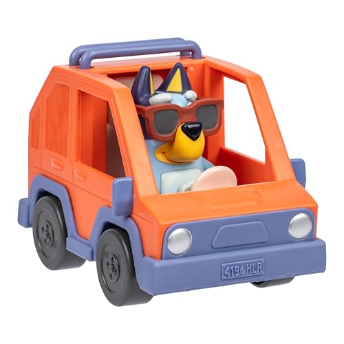 BlueY Auf geht die Fahrt Freunden im tollen kleinen Fahrzeug: Fahre Familienwagen, eine 6–7,6 cm große Figur mit beweglichen Gelenken passt in Dieses Fahrzeug von BlueY