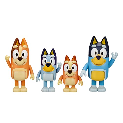 BlueY Family Pack, Set mit 4 beweglichen Figuren, Bingo, Mama Chilli und Papa Bandit, wie im Fernsehen, für Kinder ab 3 Jahren, BLY01100, Giochi Preziosi, Mehrfarbig BlueY Family Pack, Set mit 4 beweglichen Figuren, Bingo, Mama Chilli und Papa Bandit, wie im Fernsehen, für Kinder ab 3 Jahren, BLY01100, Giochi Preziosi, Mehrfarbig von BlueY