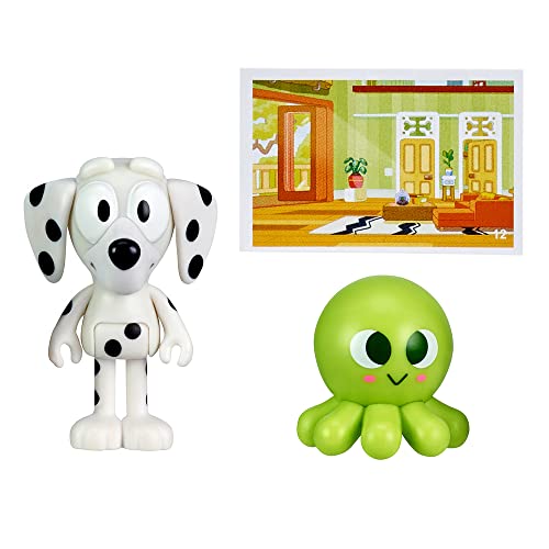 Bluey Story Starters – Wählen Sie aus 8 Figuren, Bingo, Honig, Snickers, Indy oder Muffin – ab 3 Jahren (Chloe – Oktopus) von BlueY