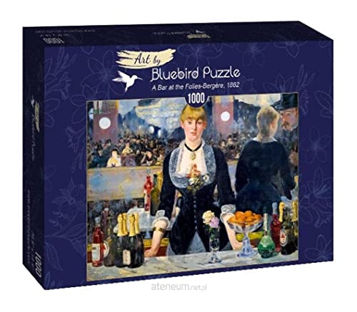 Bluebird Puzzle - A Bar at The Folies-Bergere, Edouard Manet - 1000 Teile - (60080) von Bluebird Puzzle