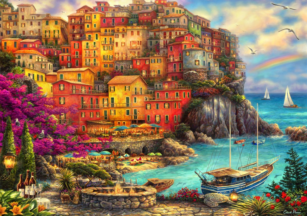 Bluebird Puzzle A Beautiful Day at Cinque Terre 2000 Teile Puzzle Bluebird-Puzzle-F-90565 Bluebird Puzzle A Beautiful Day at Cinque Terre 2000 Teile Puzzle Bluebird-Puzzle-F-90565 von Bluebird Puzzle