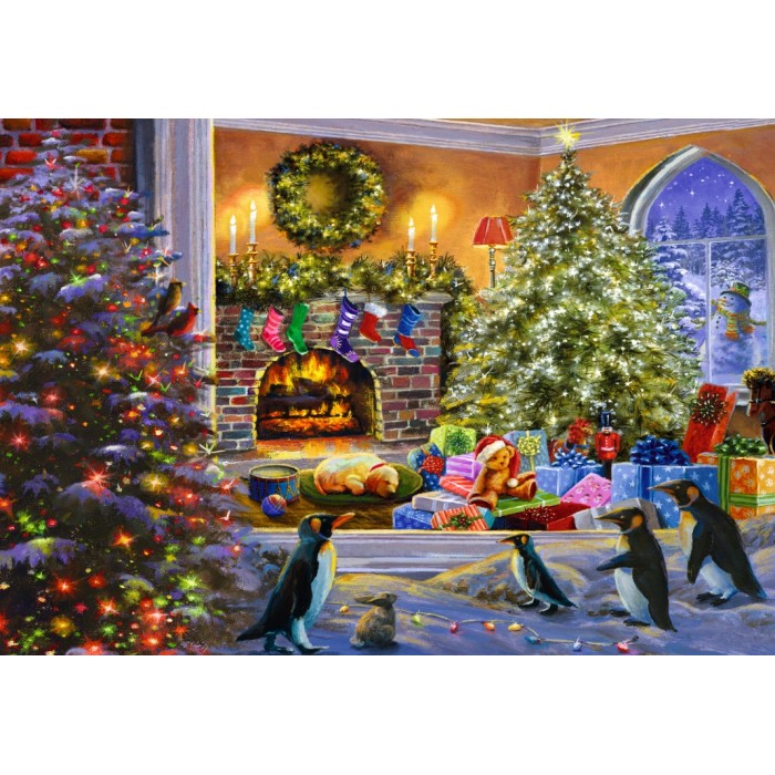 Bluebird Puzzle - A Magical View to Christmas - 500 Teile von Bluebird Puzzle