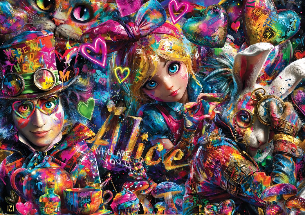 Bluebird Puzzle Alice im Graffitiland 2000 Teile Puzzle Bluebird-Puzzle-F-91057 Bluebird Puzzle Alice im Graffitiland 2000 Teile Puzzle Bluebird-Puzzle-F-91057 von Bluebird Puzzle