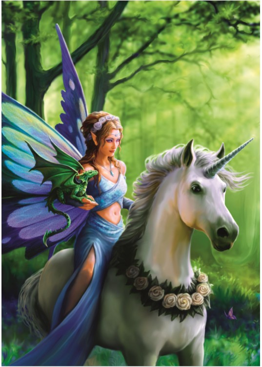 Bluebird Puzzle Anne Stokes - Realm of Enchantment 1500 Teile Puzzle Bluebird-Puzzle-70440 von Bluebird Puzzle