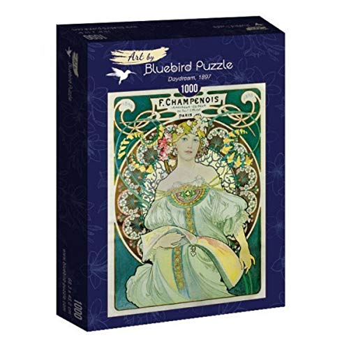 Bluebird Puzzle Art-by-Bluebird-Puzzle-60033 Mucha - Daydream, 1897 No aplica Puzzles, bunt von Bluebird Puzzle
