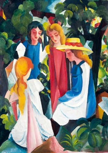 Bluebird Puzzle August Macke - Four Girls, 1913-1000 Teile Bluebird Puzzle August Macke - Four Girls, 1913-1000 Teile von Bluebird Puzzle