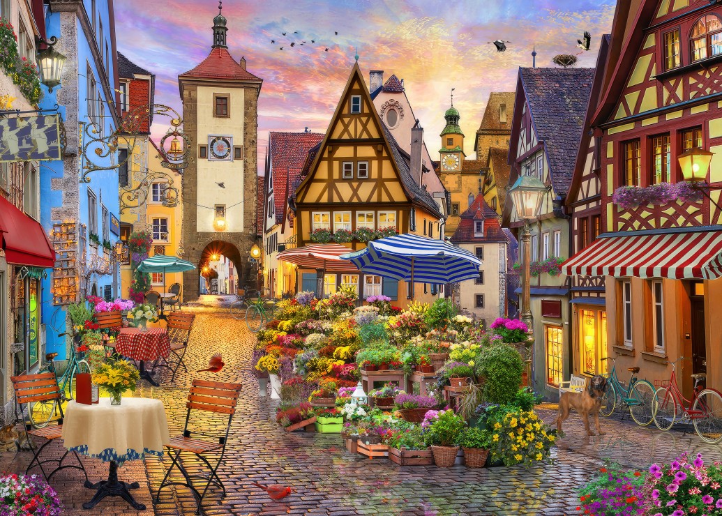 Bluebird Puzzle Bayerische Stadt 500 Teile Puzzle Bluebird-Puzzle-F-91035 Bluebird Puzzle Bayerische Stadt 500 Teile Puzzle Bluebird-Puzzle-F-91035 von Bluebird Puzzle
