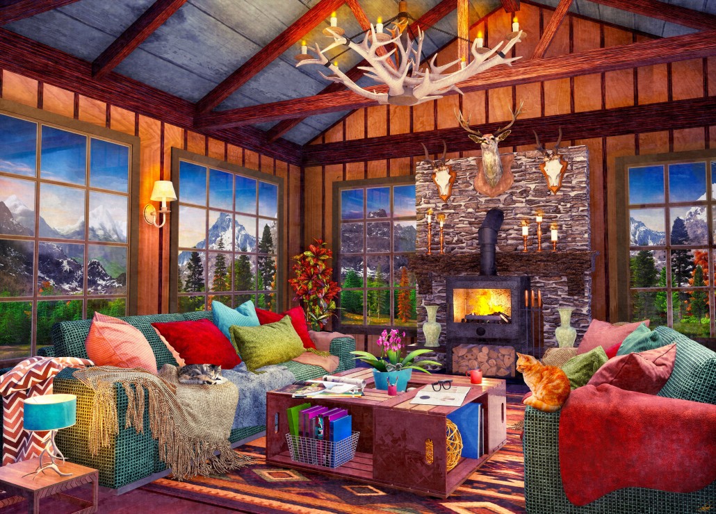 Bluebird Puzzle Cabin Holiday Home 1500 Teile Puzzle Bluebird-Puzzle-F-90690 Bluebird Puzzle Cabin Holiday Home 1500 Teile Puzzle Bluebird-Puzzle-F-90690 von Bluebird Puzzle