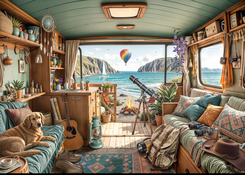 Bluebird Puzzle Camping Küste 500 Teile Puzzle Bluebird-Puzzle-F-91037 Bluebird Puzzle Camping Küste 500 Teile Puzzle Bluebird-Puzzle-F-91037 von Bluebird Puzzle