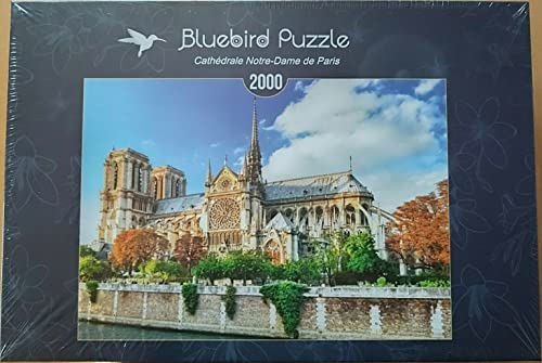 Bluebird Puzzle Cathedrale Notre-Dame de Paris 2000 Teile (90001) von Bluebird Puzzle