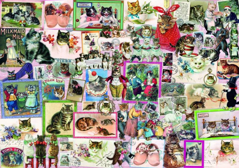 Bluebird Puzzle Cats 1500 Teile Puzzle Bluebird-Puzzle-70471 von Bluebird Puzzle