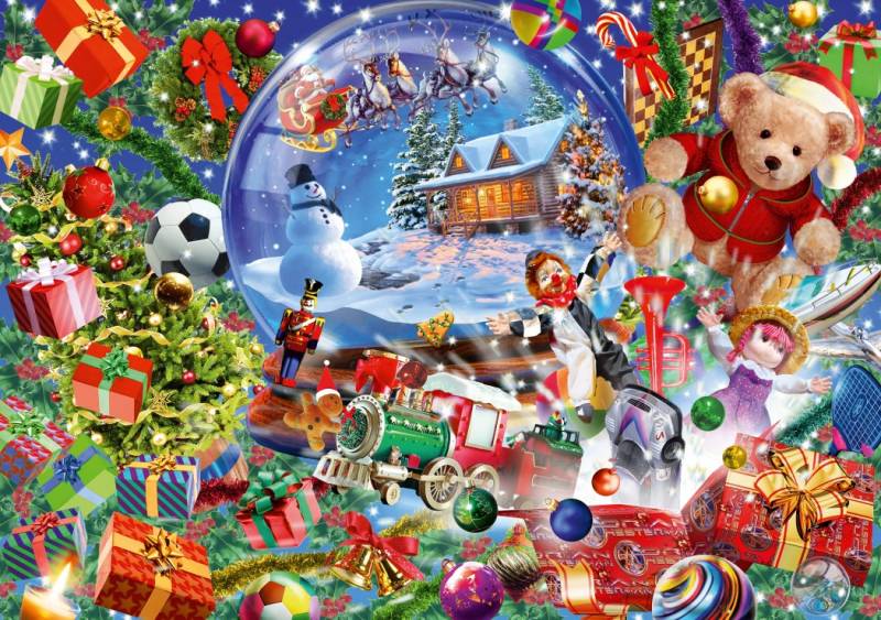 Bluebird Puzzle Christmas Globe 1000 Teile Puzzle Bluebird-Puzzle-70236-P von Bluebird Puzzle