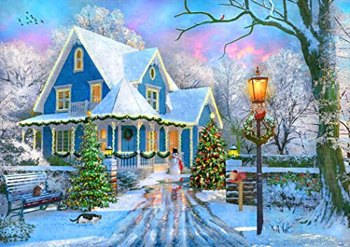 Bluebird Puzzle - Christmas at Home - 1000 Teile - Weihnachten zu Hause (70340) von Bluebird Puzzle
