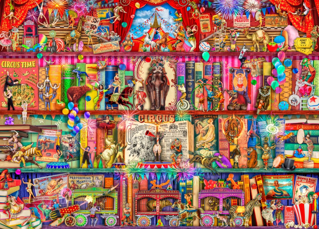 Bluebird Puzzle Circus Extravaganza 1500 Teile Puzzle Bluebird-Puzzle-F-90682 Bluebird Puzzle Circus Extravaganza 1500 Teile Puzzle Bluebird-Puzzle-F-90682 von Bluebird Puzzle