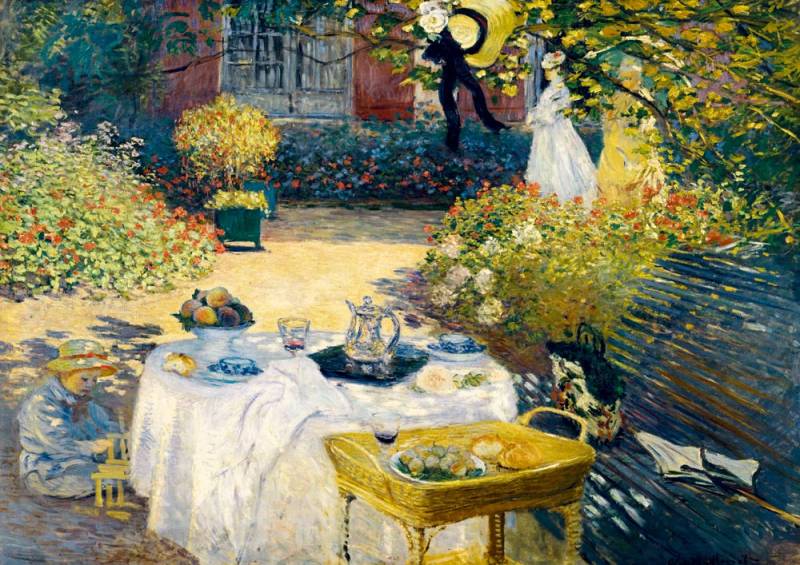 Bluebird Puzzle Claude Monet - The Lunch, 1873 2000 Teile Puzzle Art-by-Bluebird-F-60203 von Bluebird Puzzle