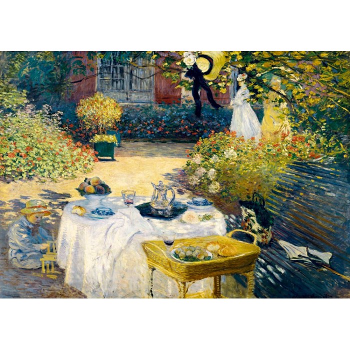 Bluebird Puzzle - Claude Monet - The Lunch, 1873 - 2000 Teile von Bluebird Puzzle