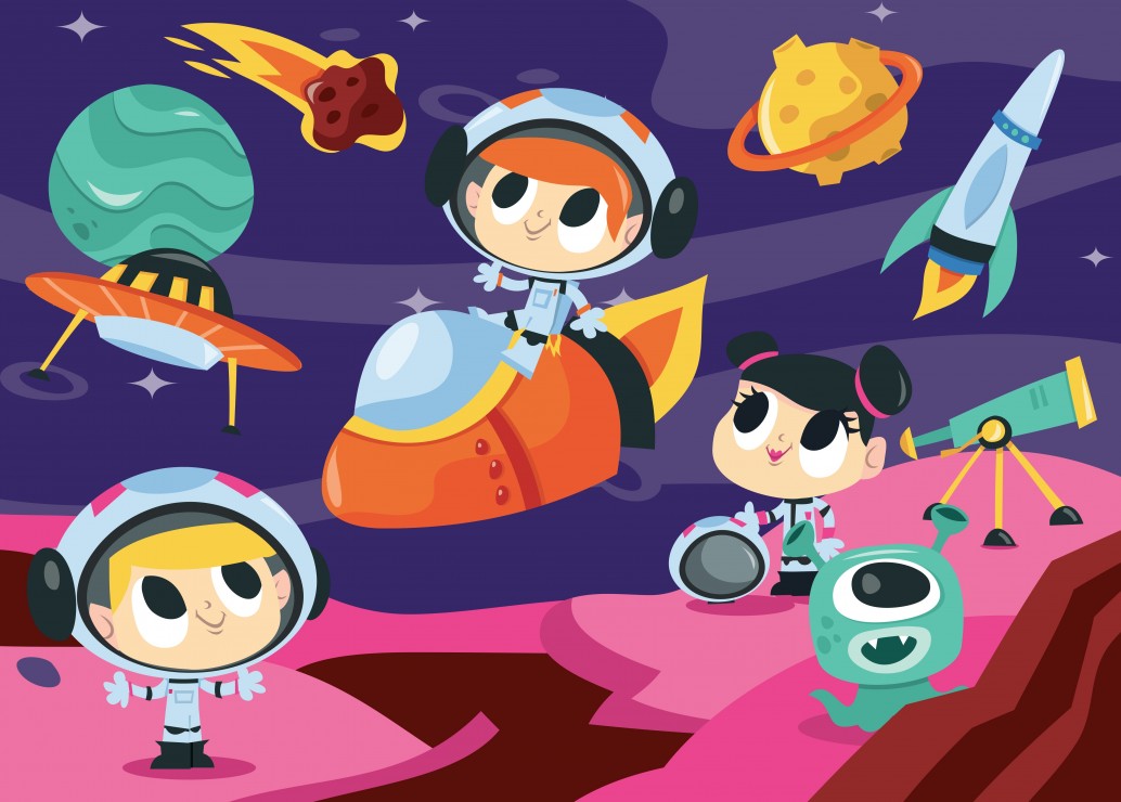 Bluebird Puzzle Dans l'Espace 24 Teile Puzzle Bluebird-Puzzle-F-90626 Bluebird Puzzle Dans l'Espace 24 Teile Puzzle Bluebird-Puzzle-F-90626 von Bluebird Puzzle
