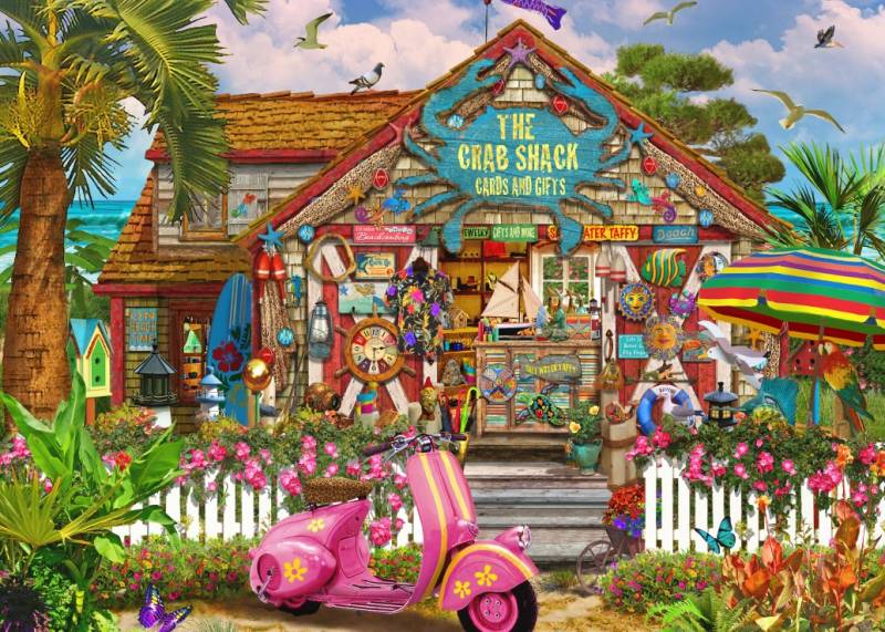 Bluebird Puzzle The Crab Shack Gifts 500 Teile Puzzle Bluebird-Puzzle-F-90974 von Bluebird Puzzle