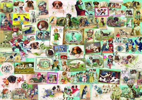Bluebird Puzzle - Dogs Hunde - 1500 Teile (70469) von Bluebird Puzzle