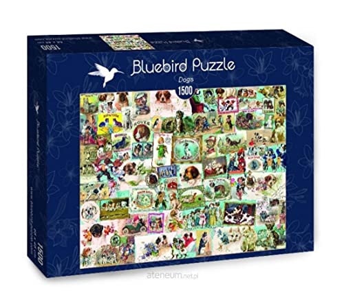 Bluebird Puzzle - Dogs Hunde - 1500 Teile (70469) von Bluebird Puzzle