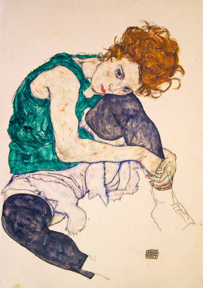 Bluebird Puzzle Egon Schiele - Seated Woman with Legs Drawn Up, 1917 1000 Teile Puzzle Art-by-Bluebird-F-60294 Bluebird Puzzle Egon Schiele - Seated Woman with Legs Drawn Up, 1917 1000 Teile Puzzle Art-by-Bluebird-F-60294 von Bluebird Puzzle