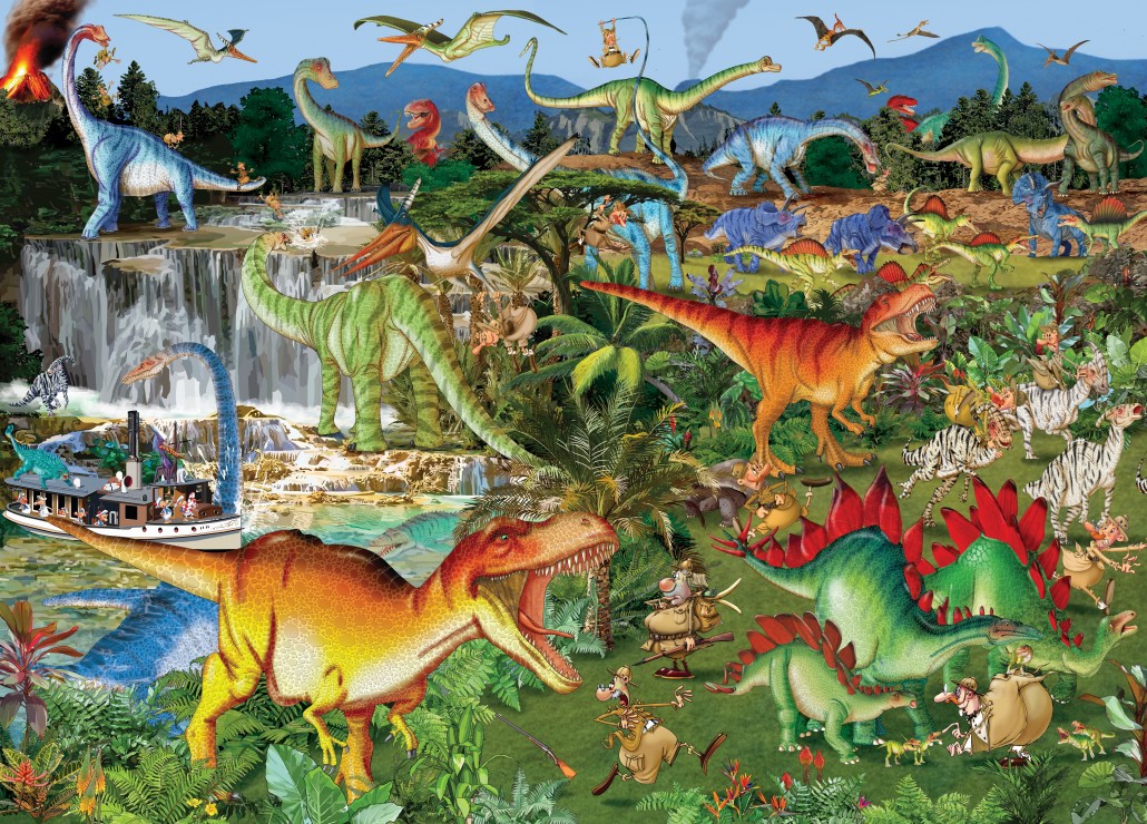 Bluebird Puzzle Explorers and Dinosaurs 1500 Teile Puzzle Bluebird-Puzzle-F-90322 Bluebird Puzzle Explorers and Dinosaurs 1500 Teile Puzzle Bluebird-Puzzle-F-90322 von Bluebird Puzzle
