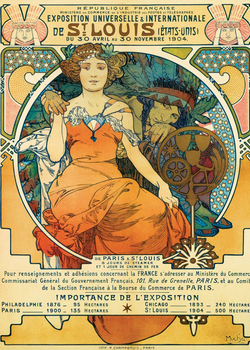 Bluebird Puzzle Exposition Universelle et Internationale de St. Louis, 1903 1000 Teile Puzzle Art-by-Bluebird-F-60348 von Bluebird Puzzle
