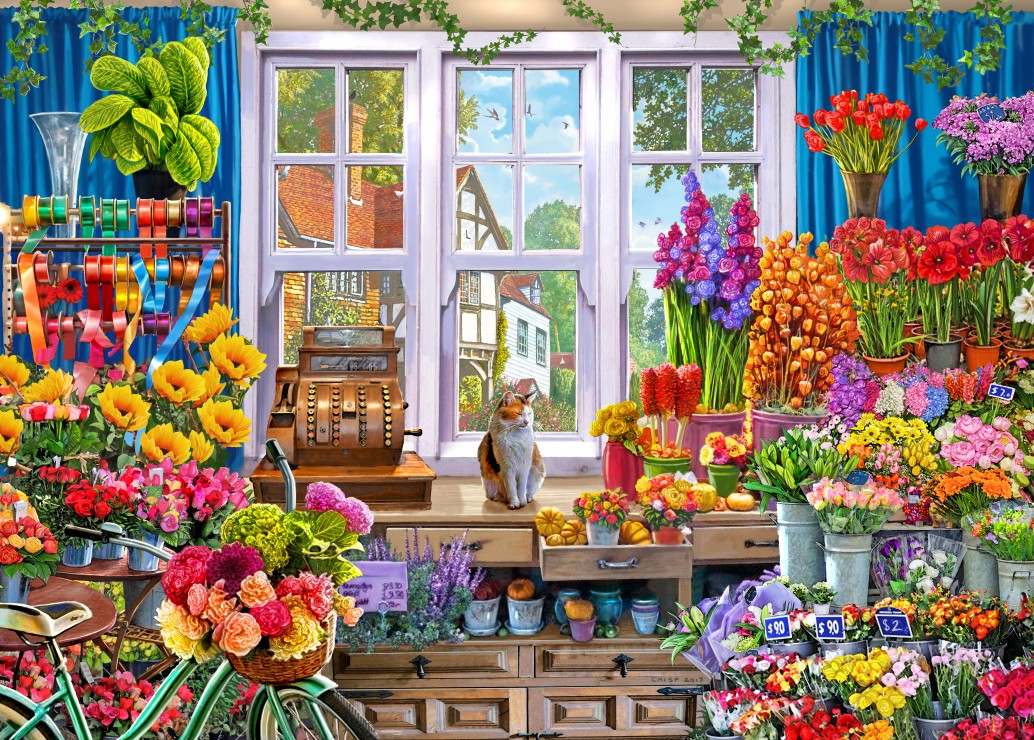 Bluebird Puzzle Flower Shoppe 500 Teile Puzzle Bluebird-Puzzle-F-90570 Bluebird Puzzle Flower Shoppe 500 Teile Puzzle Bluebird-Puzzle-F-90570 von Bluebird Puzzle