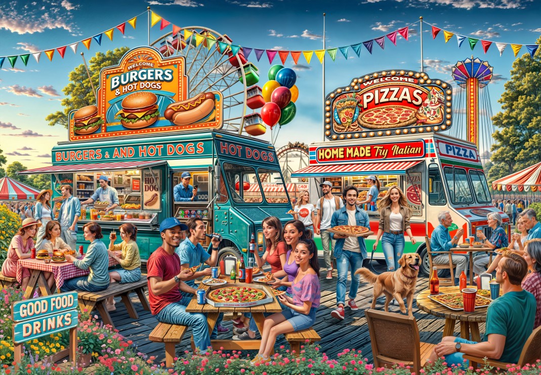 Bluebird Puzzle Food Truck 1000 Teile Puzzle Bluebird-Puzzle-F-91016 Bluebird Puzzle Food Truck 1000 Teile Puzzle Bluebird-Puzzle-F-91016 von Bluebird Puzzle