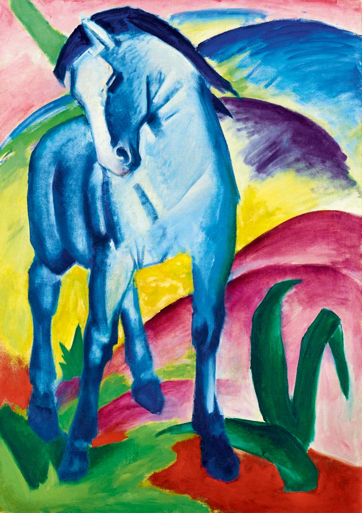 Bluebird Puzzle Franz Marc - Blue Horse I, 1911 1000 Teile Puzzle Art-by-Bluebird-F-60263 von Bluebird Puzzle
