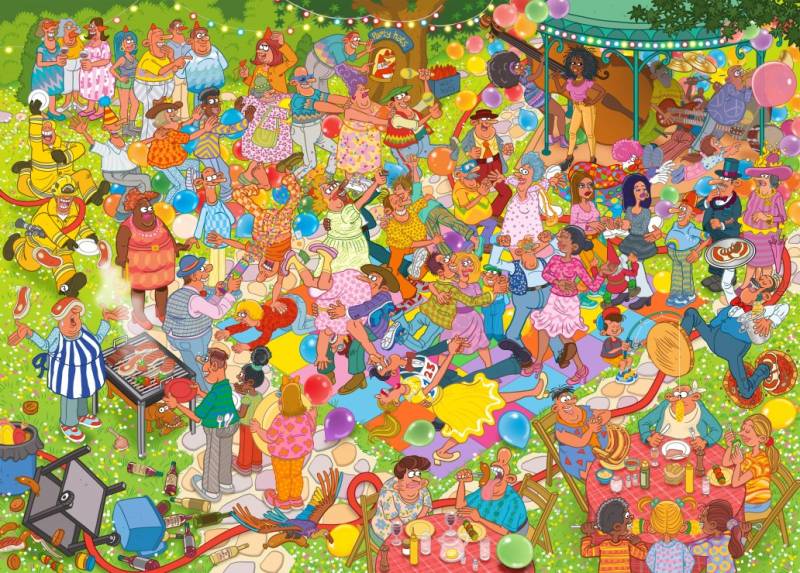 Bluebird Puzzle Garden Party 1500 Teile Puzzle Bluebird-Puzzle-F-90784 von Bluebird Puzzle