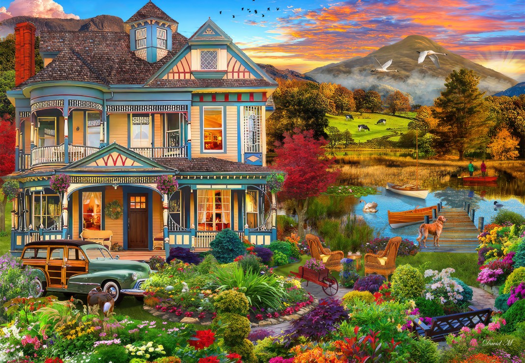 Bluebird Puzzle Garten Landhaus 1000 Teile Puzzle Bluebird-Puzzle-F-90969 Bluebird Puzzle Garten Landhaus 1000 Teile Puzzle Bluebird-Puzzle-F-90969 von Bluebird Puzzle