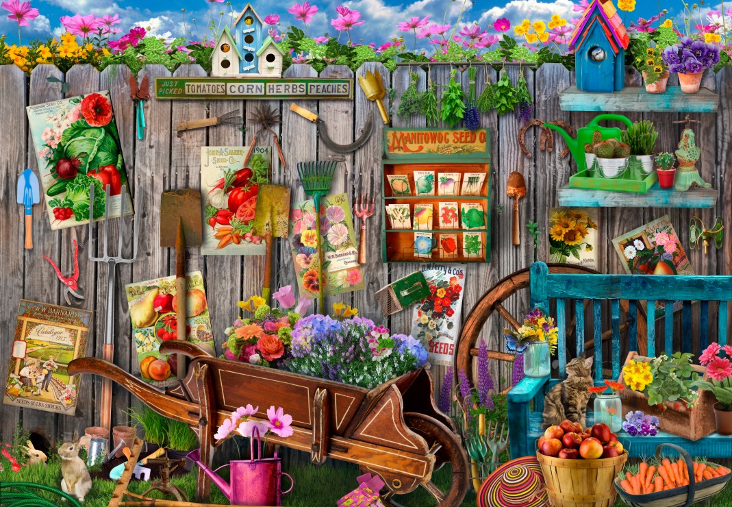 Bluebird Puzzle Gartengeräte Zaun 1000 Teile Puzzle Bluebird-Puzzle-F-91017 Bluebird Puzzle Gartengeräte Zaun 1000 Teile Puzzle Bluebird-Puzzle-F-91017 von Bluebird Puzzle