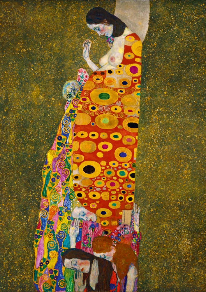 Bluebird Puzzle Gustave Klimt - Hope II, 1908 1000 Teile Puzzle Art-by-Bluebird-60022 von Bluebird Puzzle