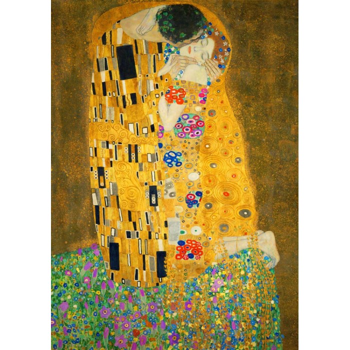 Bluebird Puzzle Gustave Klimt - The Kiss, 1908 von Bluebird Puzzle