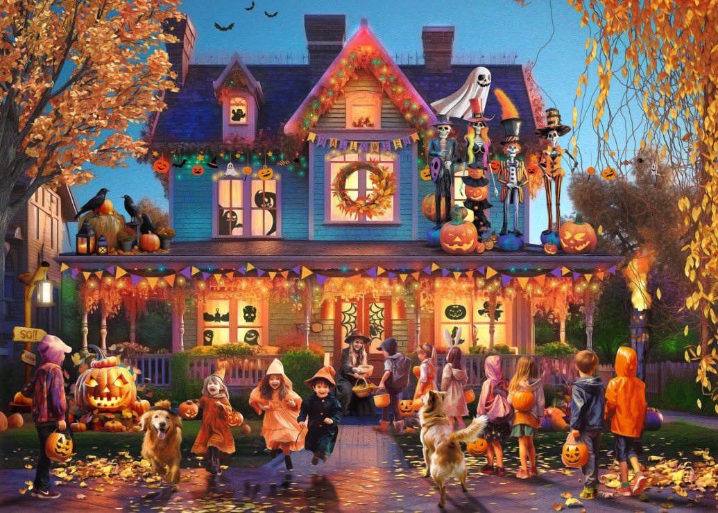Bluebird Puzzle Halloween 500 Teile Puzzle Bluebird-Puzzle-F-91060 Bluebird Puzzle Halloween 500 Teile Puzzle Bluebird-Puzzle-F-91060 von Bluebird Puzzle