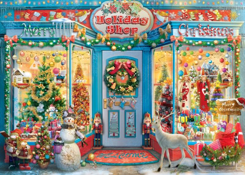 Bluebird Puzzle Holiday Shop 1500 Teile Puzzle Bluebird-Puzzle-F-90799 Bluebird Puzzle Holiday Shop 1500 Teile Puzzle Bluebird-Puzzle-F-90799 von Bluebird Puzzle