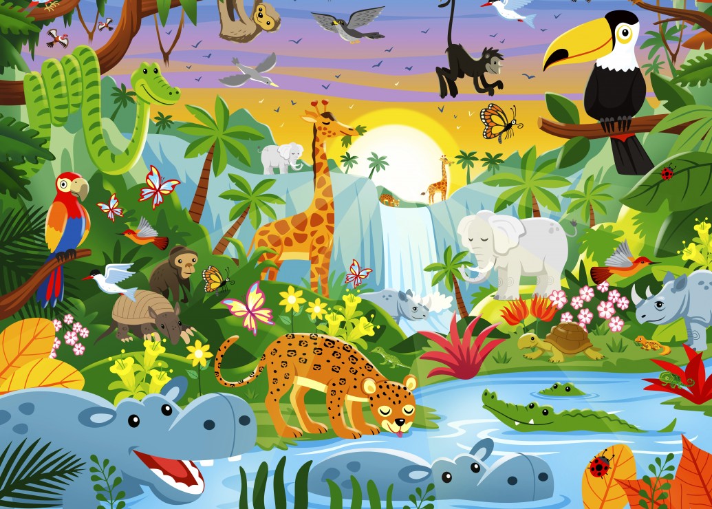 Bluebird Puzzle Jungle Adventure 204 Teile Puzzle Bluebird-Puzzle-F-90652 Bluebird Puzzle Jungle Adventure 204 Teile Puzzle Bluebird-Puzzle-F-90652 von Bluebird Puzzle